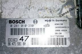 178. БЛОК УПРАВЛЕНИЯ CITROEN C2 C3 206 1.4 HDI 0281010390