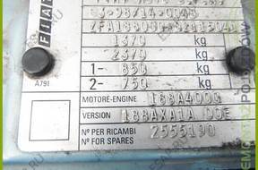 17871 двигатель FIAT PUNTO II 188A4000 1.2 видео работы мотора QQQ