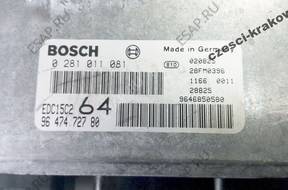 179. БЛОК УПРАВЛЕНИЯ PEUGEOT 307 2.0 HDI 0281011081