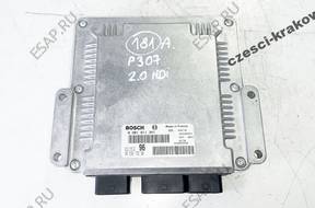 181. БЛОК УПРАВЛЕНИЯ PEUGEOT 307 2.0 HDI 0281011341