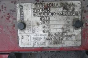 188A5000 Stilo  Albea Punto II Brava 1,2 16V