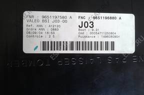 2 SZTUKI x МОДУЛЬ VALEO BSI PEUGEOT 307, CITROEN