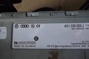 2015 год AUDI Q7 ТЮНЕР RADIOWY HARMAN/BECKER 4G1035053J