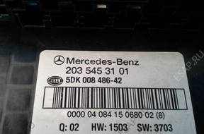 2035453101 МОДУЛЬ SAM MERCEDES W203 LIFT C30 AMG