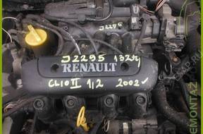 20580 двигатель RENAULT CLIO II D7F 746 1.2 8V  видео работы мотора
