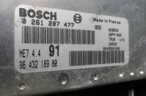 206 CC 1.6 16V БЛОК УПРАВЛЕНИЯ КОМПЛЕКТ ЗАЖИГАНИЯ  B-B