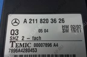 2118203626 МОДУЛЬ БЛОК УПРАВЛЕНИЯ СИДЕНЬЯ MERCEDES W211