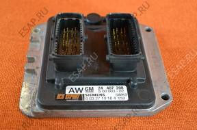 24407208 5WK9 AW БЛОК УПРАВЛЕНИЯ OPEL X18XE1