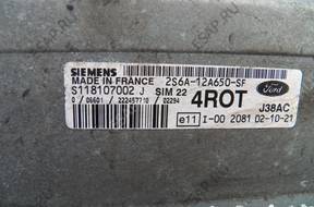 2S6A-12A650-SF БЛОК УПРАВЛЕНИЯ ДВИГАТЕЛЬ FORD FIESTA MK6 1.4