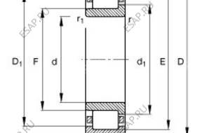 30 год,J58S2 NACHI/KOYO 30x58x18/20 КОРОБКА ПЕРЕДАЧ БЕНЗИН.TOYOTA