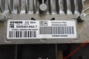 307 БЛОК УПРАВЛЕНИЯ SID801A, 5WS40145A-T ,,9653205380