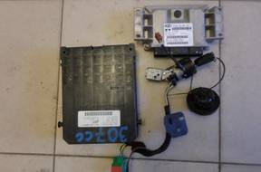 307 CC БЛОК УПРАВЛЕНИЯ КОМПЛЕКТ 2.0 16V 9655901180