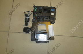 307 CC БЛОК УПРАВЛЕНИЯ КОМПЛЕКТ 2.0 16V 9660774680
