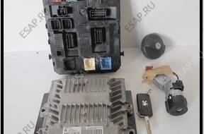 307 CC БЛОК УПРАВЛЕНИЯ КОМПЛЕКТ  2.0 HDI 9663337480