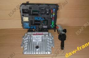 308 БЛОК УПРАВЛЕНИЯ  КОМПЛЕКТ ЗАЖИГАНИЯ 2.0 HDI 9666266480