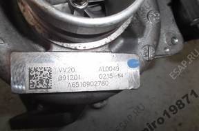 3809 ТУРБО MERCEDES C E 200 CDI A6510902780