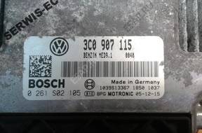 3C0907115 0261S02105 БЛОК УПРАВЛЕНИЯ VW PASSAT B6 2.0TFSI
