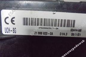 4. BSI МОДУЛЬ UCH BG P8200065817B  RENAULT CLIO II