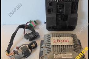 407 БЛОК УПРАВЛЕНИЯ BSI КОМПЛЕКТ 2.0 HDI 9653059580