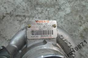 4447 ТУРБОКОМПРЕССОР VOLVO V70 2.5T TD04L-14T