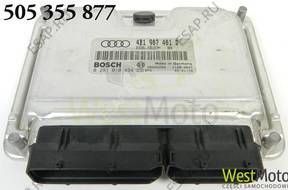 4B1907401D БЛОК УПРАВЛЕНИЯ ДВИГАТЕЛЕМ AUDI A6 C5 2.5 TDI