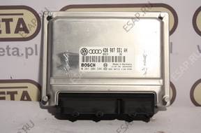 4D0907551AH БЛОК УПРАВЛЕНИЯ ДВИГАТЕЛЕМ AUDI 2.8 USA
