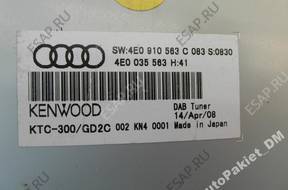 4E0035563 AUDI A6 A8 БЛОК УПРАВЛЕНИЯ ЦИФРОВОЙ RADIA