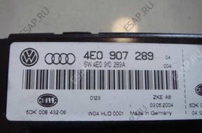 4E0907289D БЛОК УПРАВЛЕНИЯ МОДУЛЬ KOMFORTU AUDI A8 4E D3