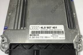 4L0907401 0281012772 БЛОК УПРАВЛЕНИЯ ECU EDC16CP34 Q7 BUG