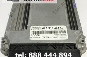 4L0910401G 0281014174 БЛОК УПРАВЛЕНИЯ AUDI Q7 EDC17CP04