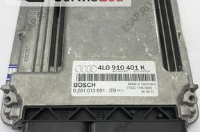 4L0910401K 0281013691 БЛОК УПРАВЛЕНИЯ ECU AUDI Q7 3.0 BUG