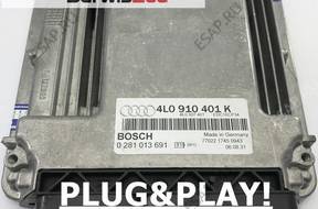 4L0910401K 0281013691 БЛОК УПРАВЛЕНИЯ ECU AUDI Q7 3.0 BUG