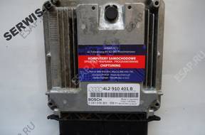 4L2910401B 0281018301 4L0907401C БЛОК УПРАВЛЕНИЯ AUDI Q7
