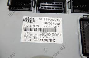 501861080046 46746376 BSI  БЛОК УПРАВЛЕНИЯ ALFA 147