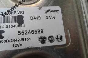 55246589 MJD8F3.B1 БЛОК УПРАВЛЕНИЯ FIAT DUCATO 2.3 130HP