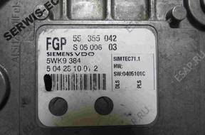 55355042 SIMTEC71.1 БЛОК УПРАВЛЕНИЯ OPEL TIGRA MERIVA 1.8