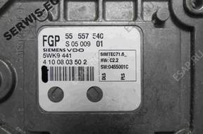 55557540 SIMTEC71.6 БЛОК УПРАВЛЕНИЯ ECU OPEL VECTRA 1.8