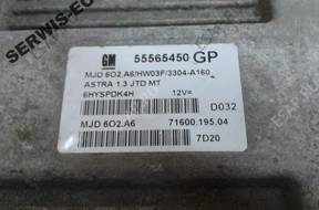 55565450 MJD602.A6 GP БЛОК УПРАВЛЕНИЯ OPEL ASTRA H + PIN