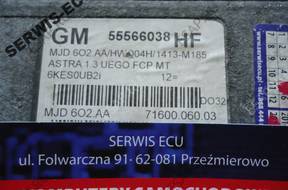 55566038 MJD602.AA HF БЛОК УПРАВЛЕНИЯ OPEL ASTRA H + PIN