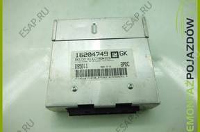 56470 БЛОК УПРАВЛЕНИЯ ДВИГАТЕЛЕМ OPEL CORSA  B 16204749