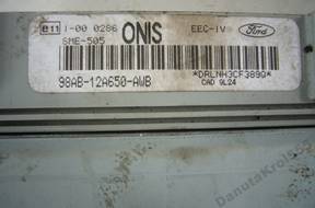 5675/36 БЛОК УПРАВЛЕНИЯ 98AB12A650AWB FORD ESCORT 1.6 16V