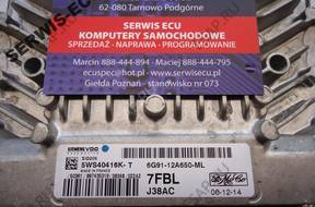 5WS40416KT 6G9112A650ML БЛОК УПРАВЛЕНИЯ SID206 FORD 2.0