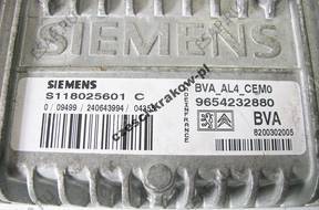 66. БЛОК УПРАВЛЕНИЯ КПП AUTOM. PEUGEOT 307 9654232880