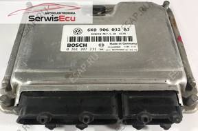6K0906032AJ 0261207231 БЛОК УПРАВЛЕНИЯ SEAT IBIZA 1.4