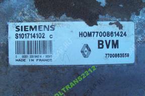 7700749946 S101718102C БЛОК УПРАВЛЕНИЯ RENAULT