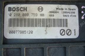 784/16 БЛОК УПРАВЛЕНИЯ 0280000759 FIAT UNO 1.0