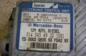 804920 БЛОК УПРАВЛЕНИЯ 0145454932 MERCEDES CKLASA W202