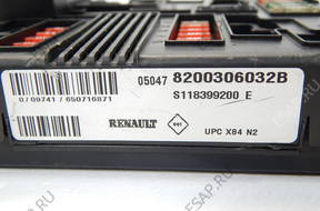 8200306032B S118399200E БЛОК УПРАВЛЕНИЯ UPC RENAULT SCENIC 2