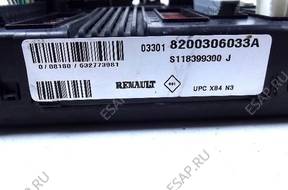 8200306033A BSI МОДУЛЬ UPC X84 N3 S11399300J MEGANE