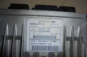 8200911560 8200909666 БЛОК УПРАВЛЕНИЯ ECU RENAULT 1.5DCI